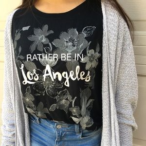 Black Los Angeles shirt